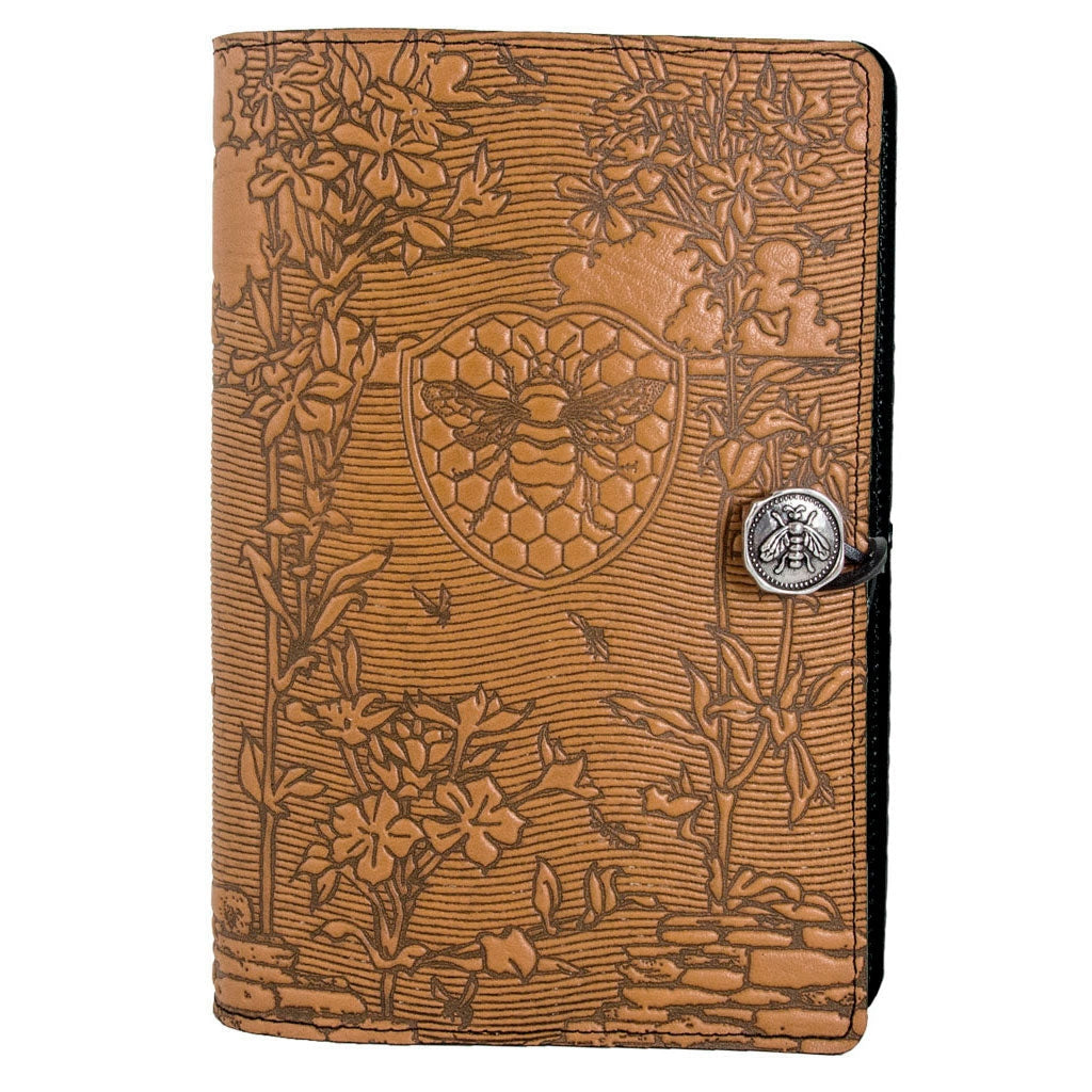 Bee Garden Small Leather Journal