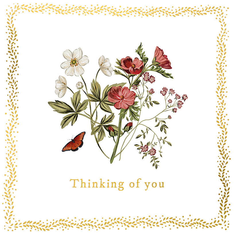 Thinking of You Floral Card