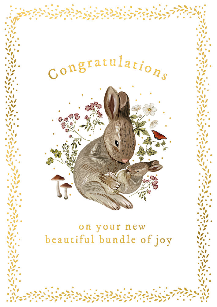 Congratulations New Bundle of Joy Card