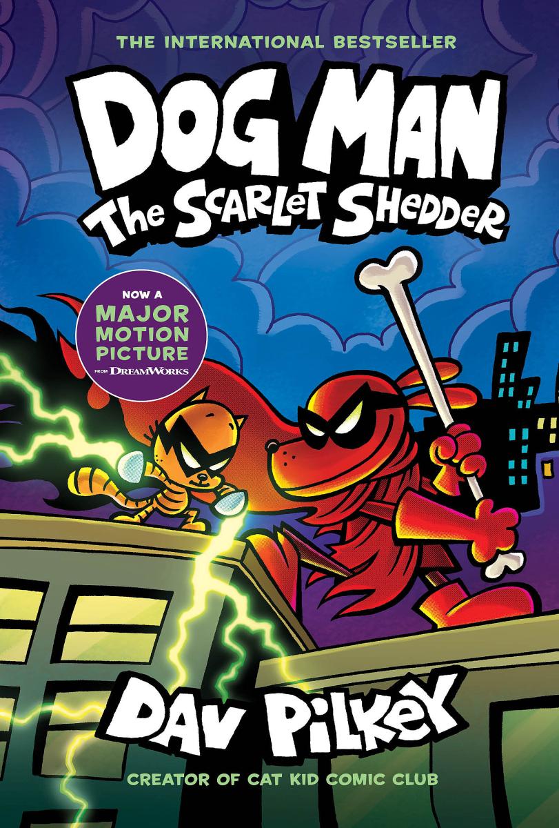 Dog Man: The Scarlet Shedder: A Graphic Novel (Dog Man #12): From the Creator of Captain Underpants