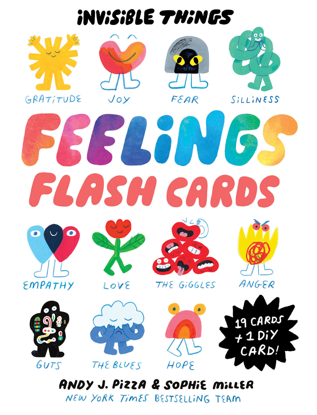 Invisible Things Feelings Flash Cards