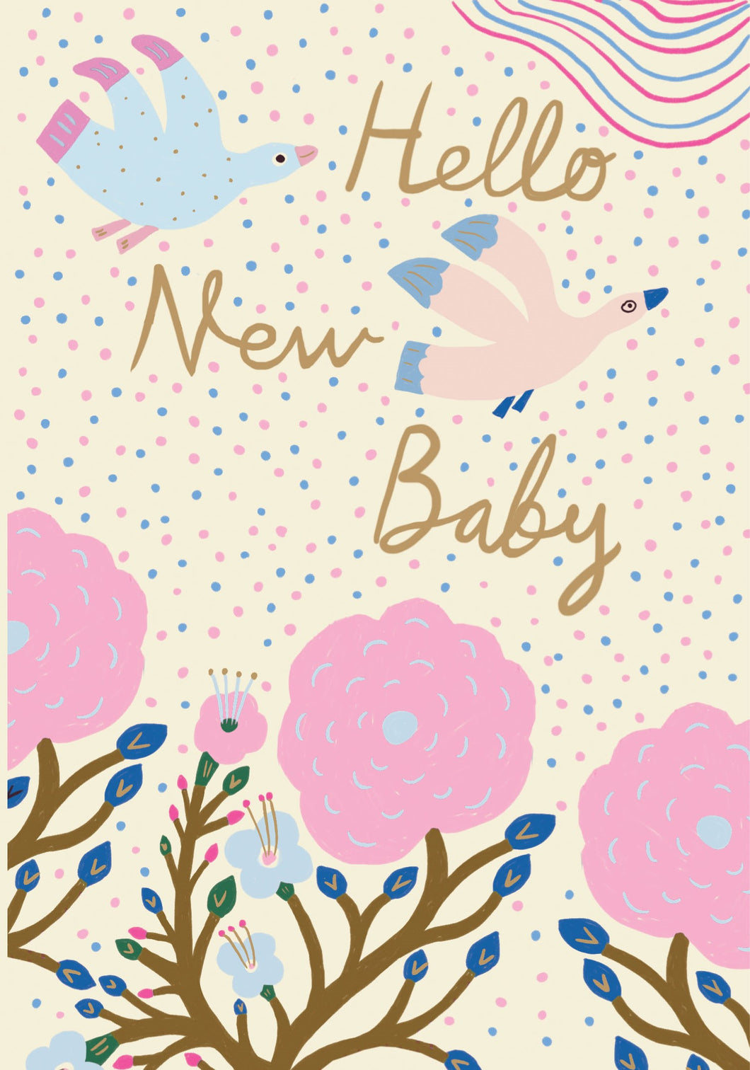 Hello New Baby Card