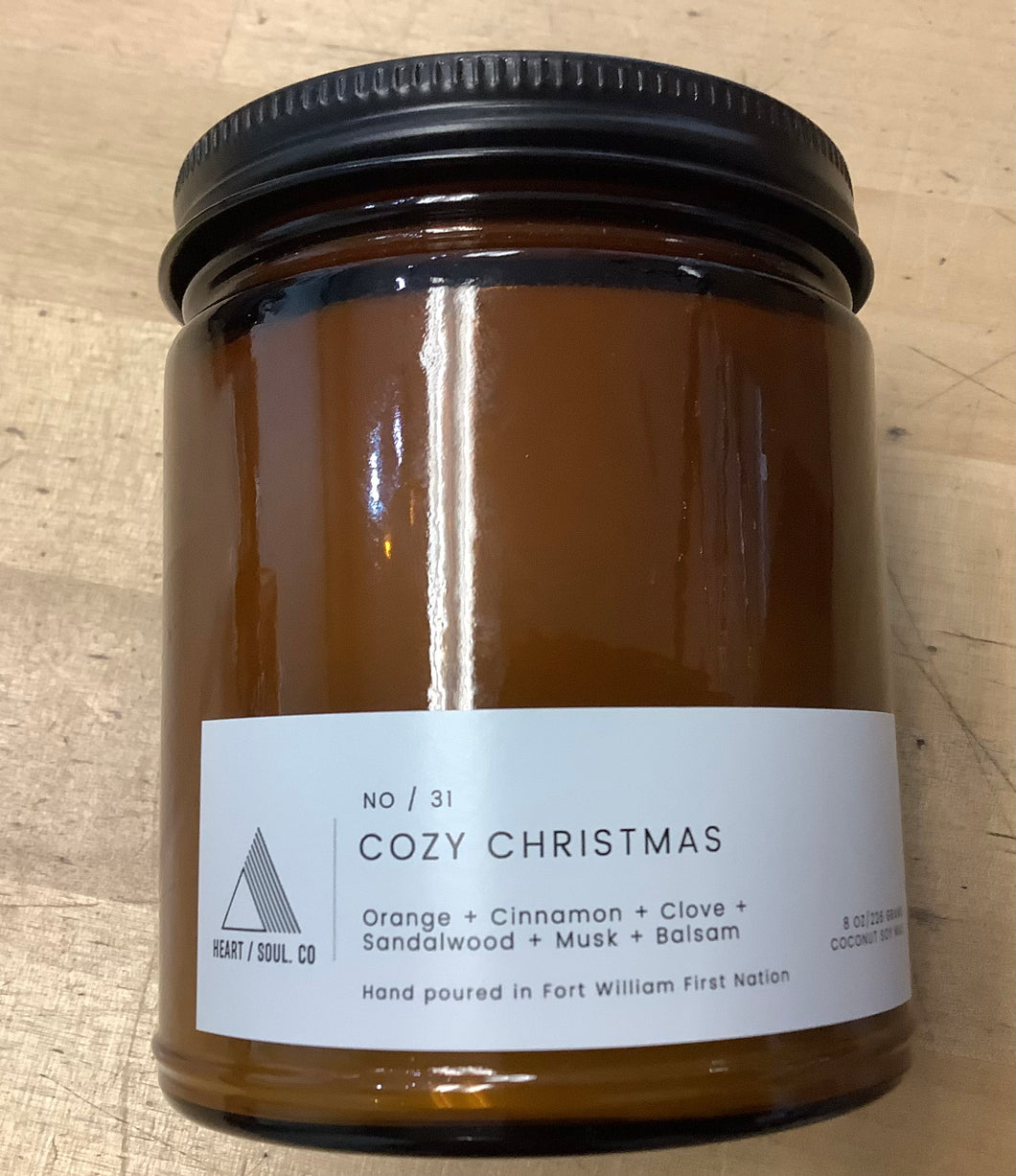 Cozy Christmas Candle