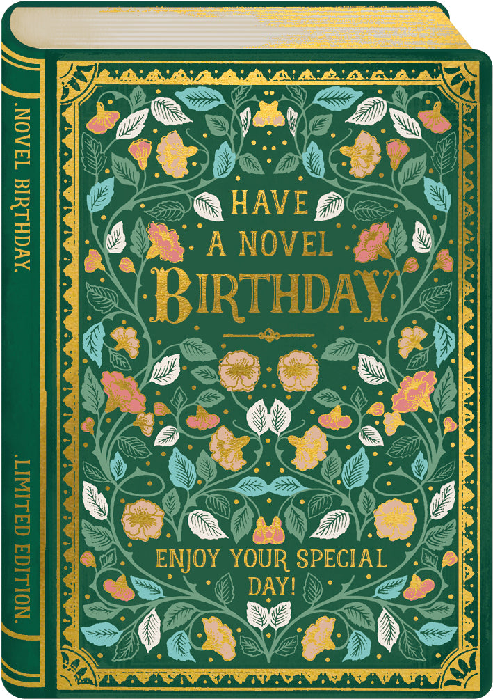 Novel Birthday Card