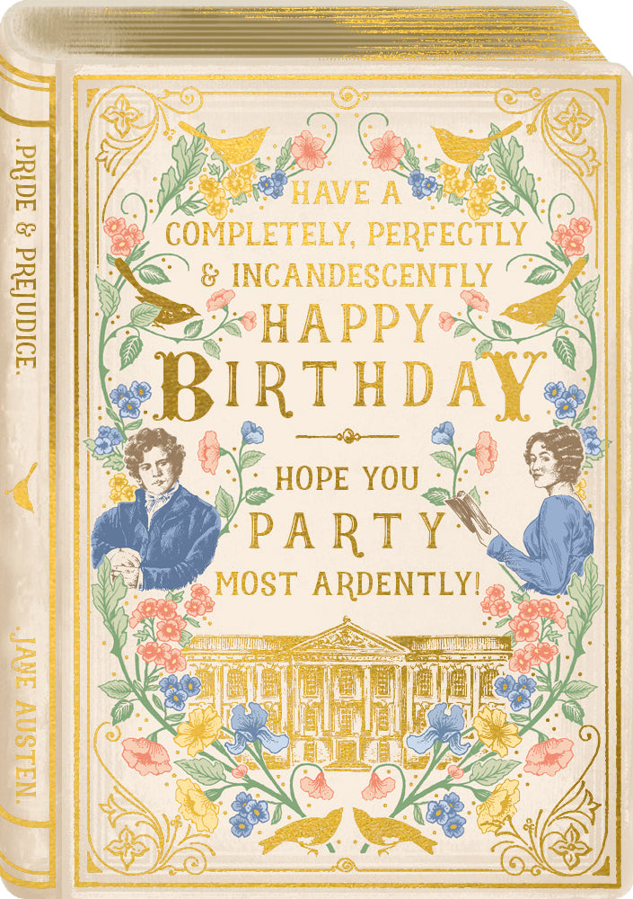 Incandescently Happy Birthday Card