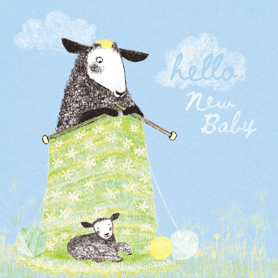 Hello New Baby Card