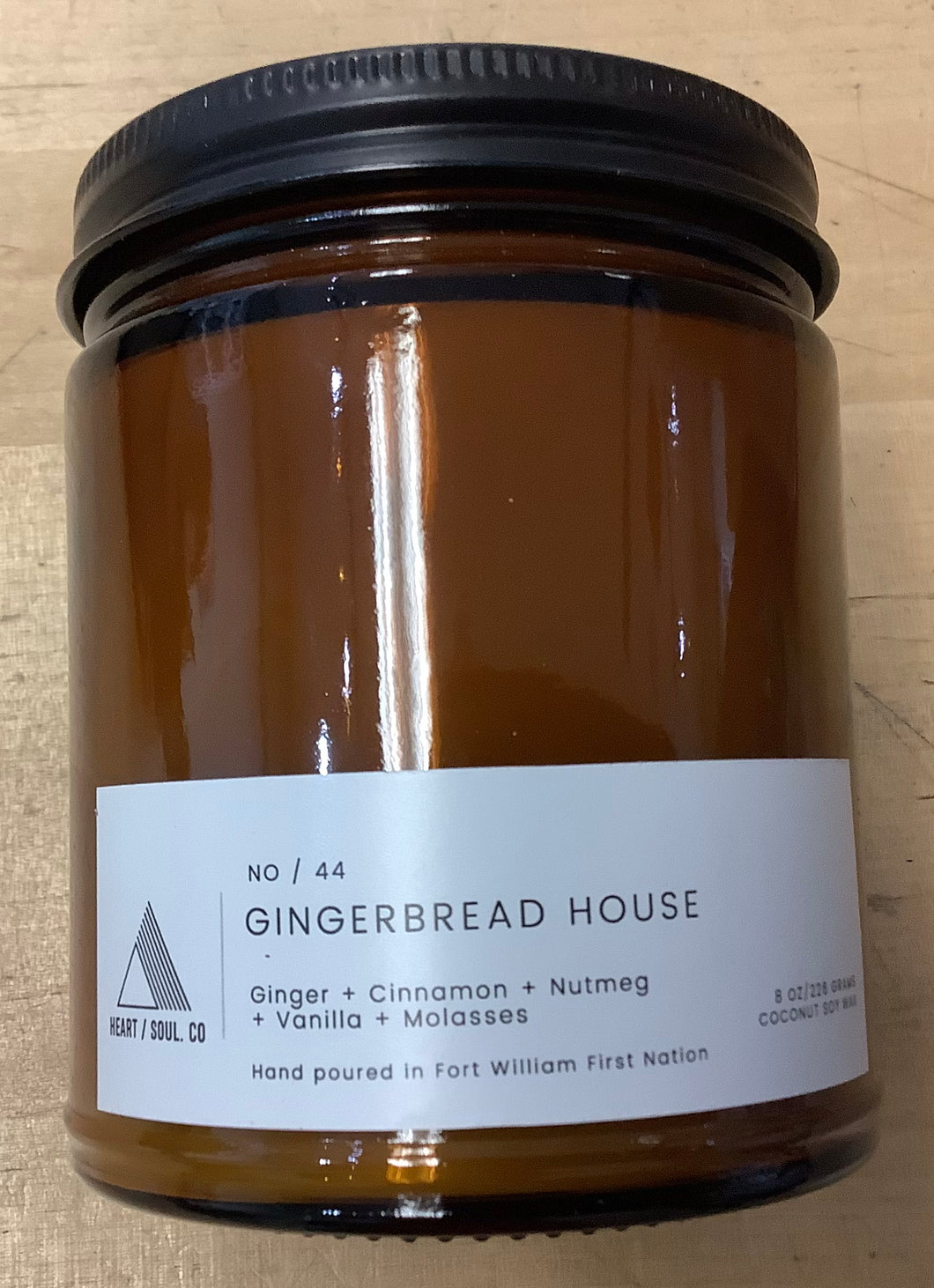 Gingerbread House Candle