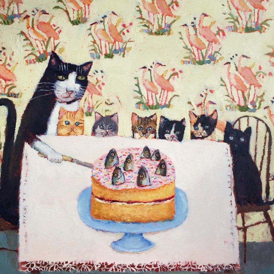 Cat Birthday Card